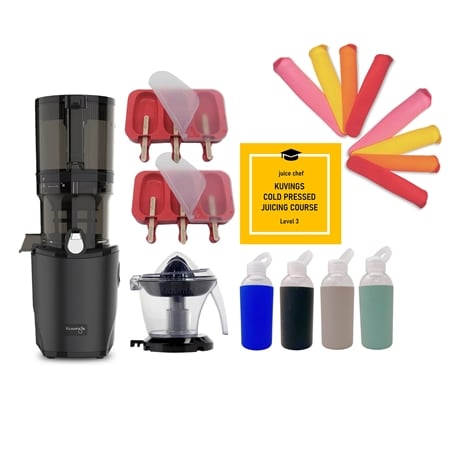 Kuvings Auto8 Cold Press/ Hands Free Juicer Bundle