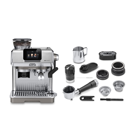 De'Longhi La Specialista Touch Manual Espresso Coffee Machine -Silver