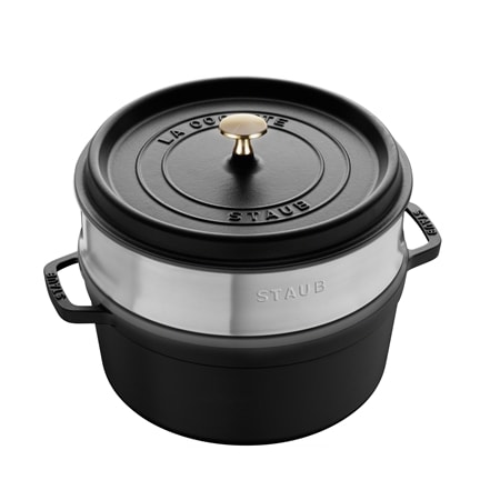 Staub Round Cocotte w/ Steamer 26cm/5.2L