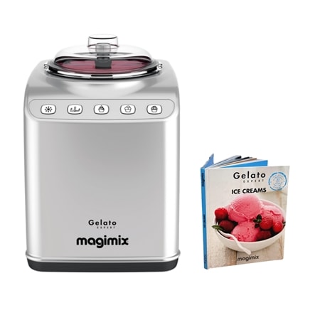 Magimix Gelato Expert with Ice Creams Recipe Book