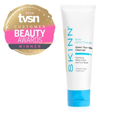 SKINN Non-Negotiables Green Tea and Mint AM Cleanser 118ml