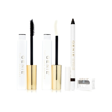 Genie Million Dollar Eyes Mascara, Lash Booster & Eyeliner 3pc Kit