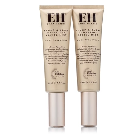 Emma Hardie Plump and Glow Hyaluronic Facial Mist 90ml Duo