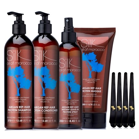 Tvsn Oil Of Morocco Silk Hair Repair Salon Solutions