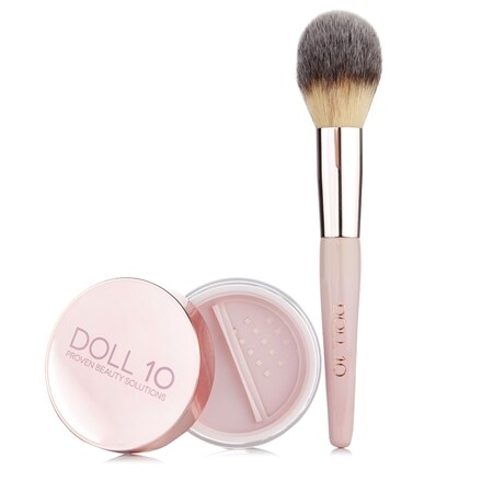 Doll 10 Skin Perfecting Treatment Powder 10g & Brush