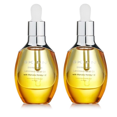 SKINN Divine Facial Oil w Manuka Honey 30ml 2 for 1 & Headband