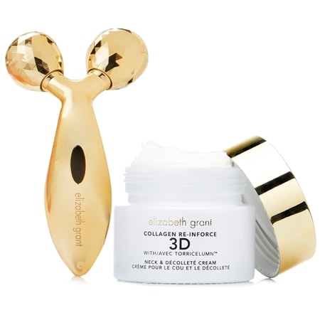Elizabeth Grant Collagen 3D Neck and Decollete Cream with Roller