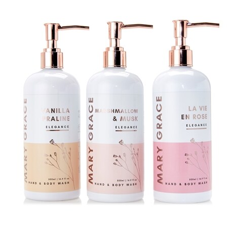 Mary Grace Sweet Treats Hand & Body Wash Trio