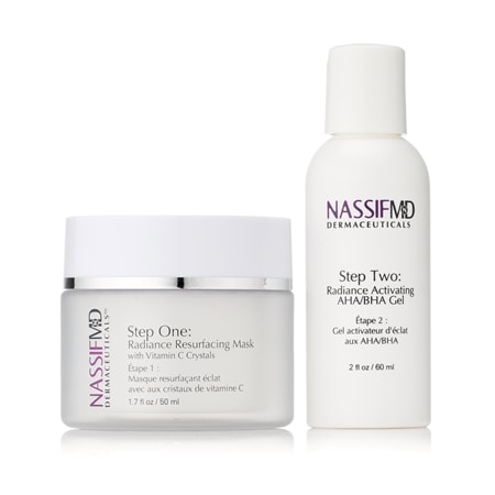 Dr Nassif Micro Spa Radiance Resurfacing Peel Two Step Routine