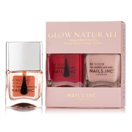 Nails Inc Glow Naturale 3 Piece Collection