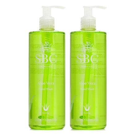 SBC Refreshing Aloe Vera Hand Wash 500ml Duo