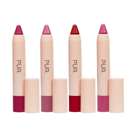 PUR Silky Pout Creamy Lip Pencil Chubby Quad