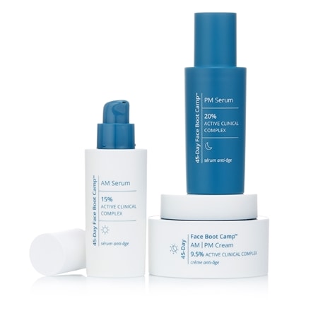 SKINN Lab Insider 45-Day Face Boot Camp 3 Step Routine