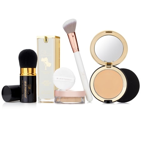 Oil of Morocco Argan Prime & Shine 5 Piece Foundation Collection