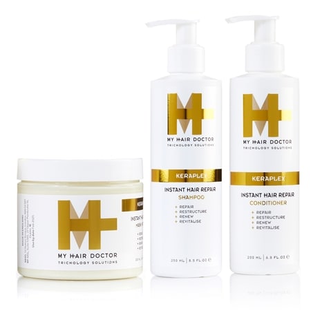 My Hair Doctor Keraplex Instant Hair Repair 3 Piece Collection