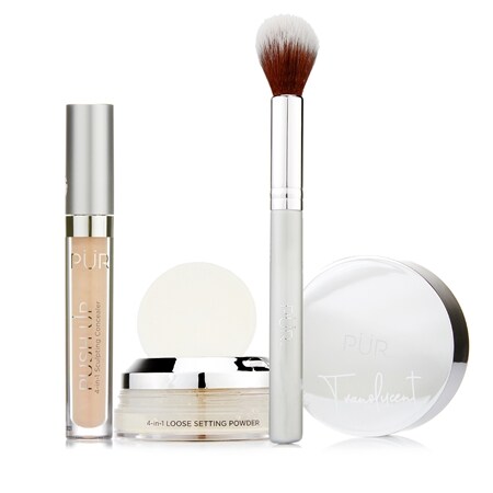 PUR Ready, Set Sculpting Eye Concealer & Blurring Powder w/ Brush