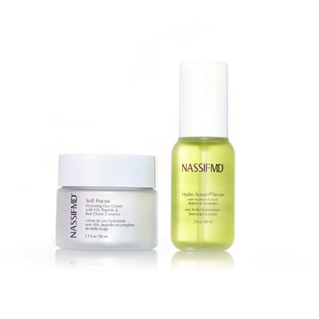 Dr Nassif Soft Focus Hydrating Day Cream and Hydro Screen Duo