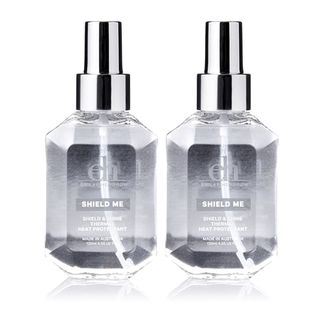 Oil of Morocco Emilee Hembrow SHIELD ME Heat Protectant 120ml Duo
