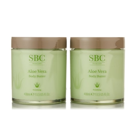 SBC Soothing Aloe Vera Body Butter BOGO 400ml