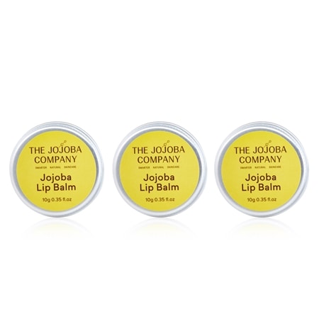 The Jojoba Company Jojoba Lip Balm 10g Trio