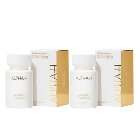 Alpha H Liquid Gold Resurfacing Skincare Treatment 100ml 2For1
