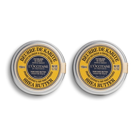 L'Occitane Organic Shea Butter Travel Size Duo 10ml