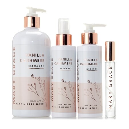 Mary Grace Vanilla Cashmere 4 Piece Collection