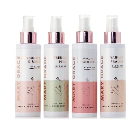 Mary Grace Linen & Room Mist Best Sellers 4 Piece Collection