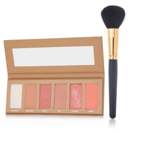 Oil of Morocco The Nude Collective 6 Colour Pressed Blush Palette