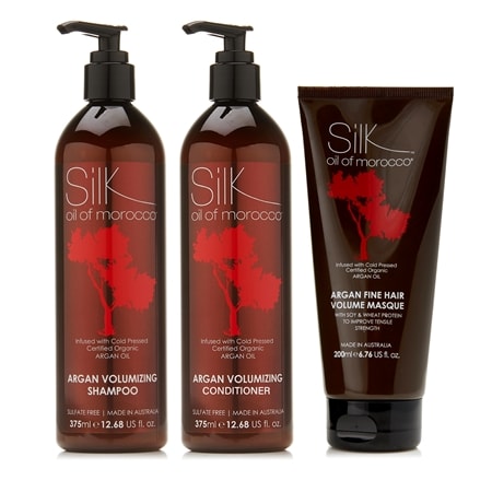 Oil of Morocco Volumising S&C w/ Fine Hair Volumising Masque