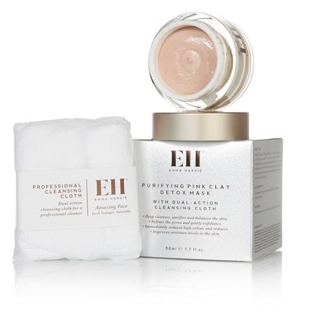 Emma Hardie Purifying Detox Clay Mask 50ml & Cleansing Cloth