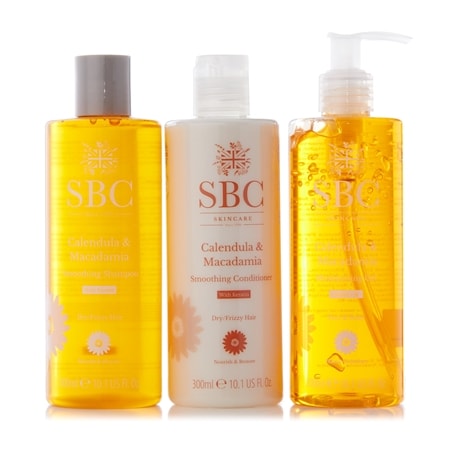 SBC Calendula & Macadamia S&C + Moisturising Gel Trio 300ml