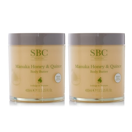 SBC Manuka Honey & Quince Body Butter Double Up 400ml