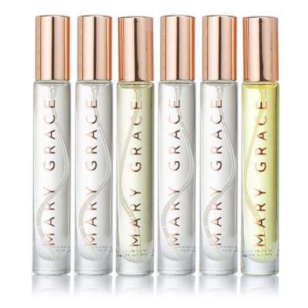Mary Grace Eau De Parfum 6 Piece Discovery Collection 10ml