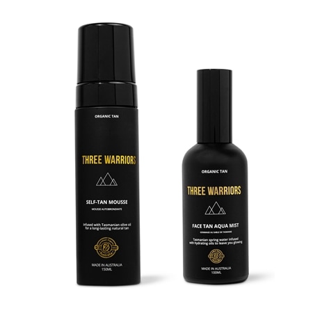 THREE WARRIORS Hydrate & Bronze Pack