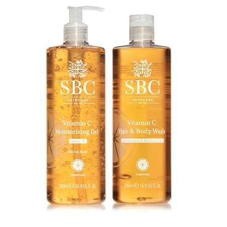 SBC Vitamin C Glow Hair & Body Duo 500ml