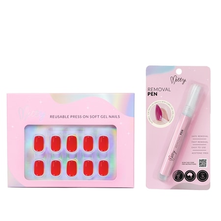 Mitty Press On Nail Kit w/ Pen Bundle - I Said So