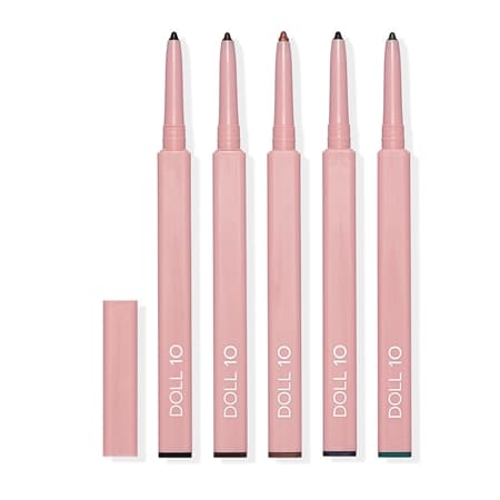 Doll 10 Doll Pro Precision Automatic Eyeliner 5Pc Collection