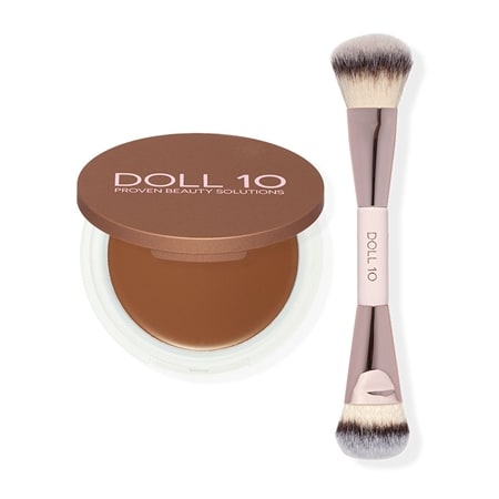 Doll 10 Fresh Squeezed Vitamin Infused Solid Serum Bronzer w/ Brush