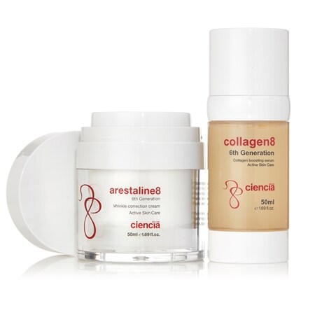 Ciencia Collagen8 and Arestaline8 Skincare Duo