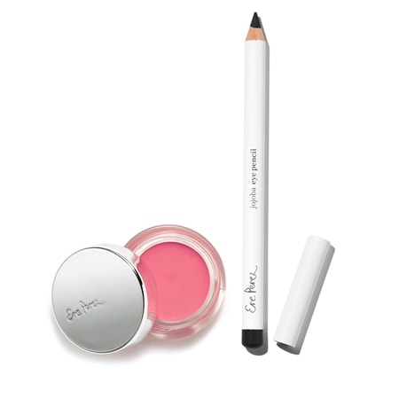 Ere Perez Jojoba Eye Pencil 1.1g & Carrot Colour Pot Blush 6.5g