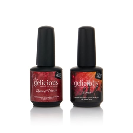Gelicious Let's Get Festive Gel Nail Polish Duo 15ml