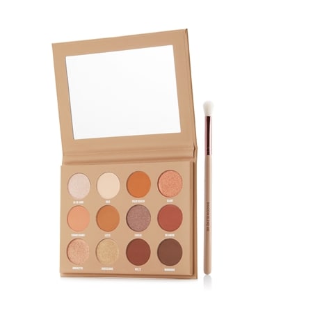 Oil of Morocco Nude Collective 12 Colour Eye Palette with Brush