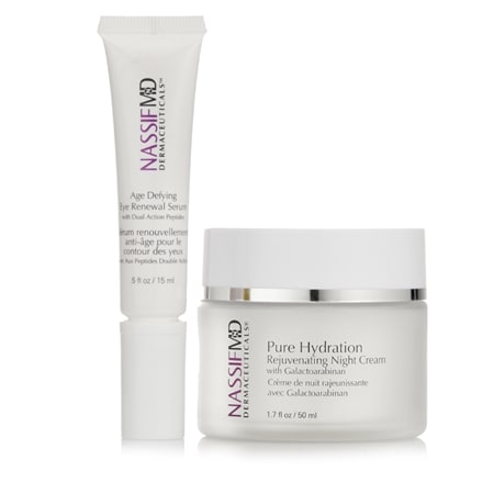 Dr Nassif Pure Hydration Night Cream and Age Defying Eye Serum Duo