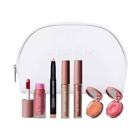 SKINN Scientific Colour Snow Kissed Beauty Bag