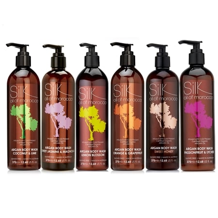 Oil of Morocco  Argan Body Wash  Ultimate 6 Piece Collection