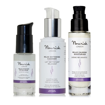Nourish Relax Calming Easy Three Piece Collection