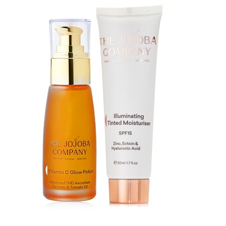 The Jojoba Company Vitamin C and Tinted Moisturiser SPF Duo