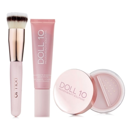 Doll 10 T.C.E. Liquid Filter w/ Perfecting Treatment Powder & Brush