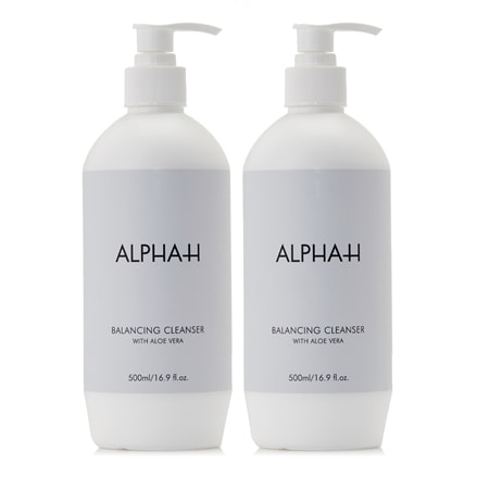 Alpha H Balancing Cleanser Supersize 500ml 2 for 1